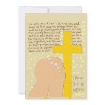 1 Petrus 3:10–12 Schriftkarte — Frieden suchen
