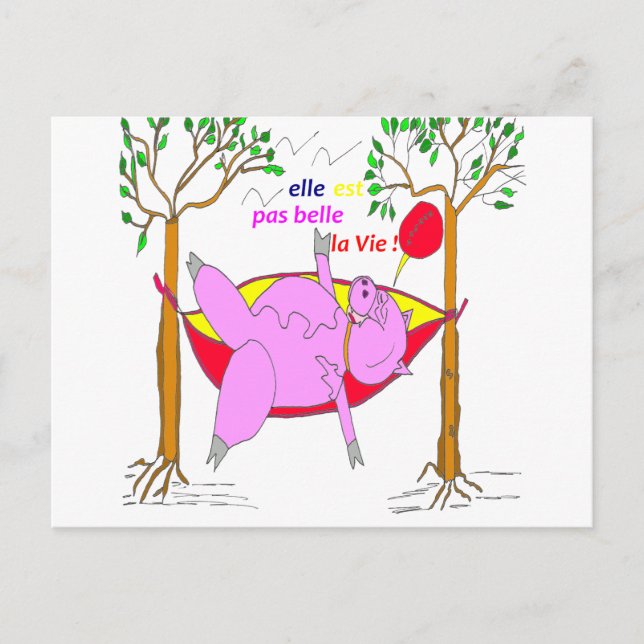 1 PNG IST NICHT SCHÖN POSTKARTE (Vorderseite)