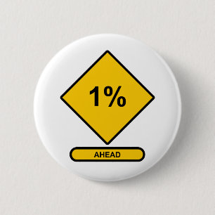 1 Prozent nach oben Button