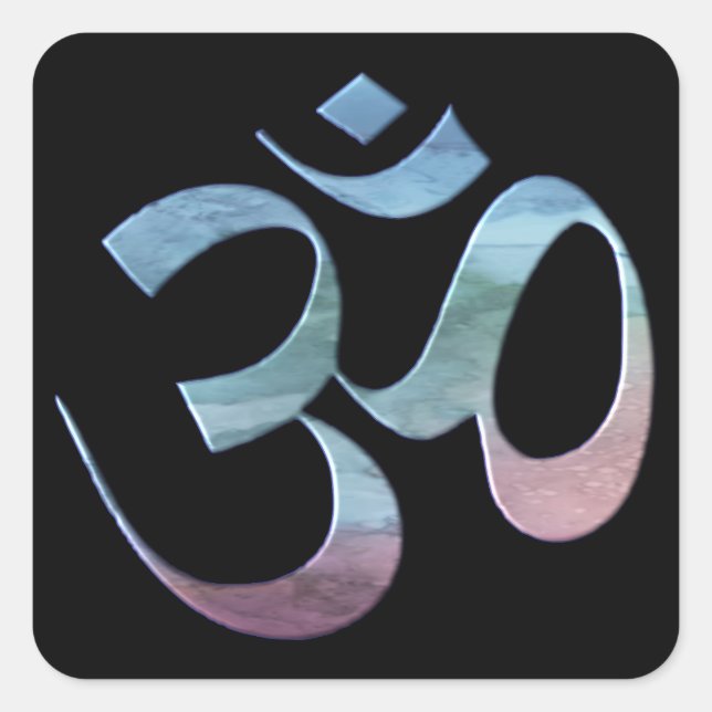 1 QUADRATISCHER AUFKLEBER (Vorderseite)