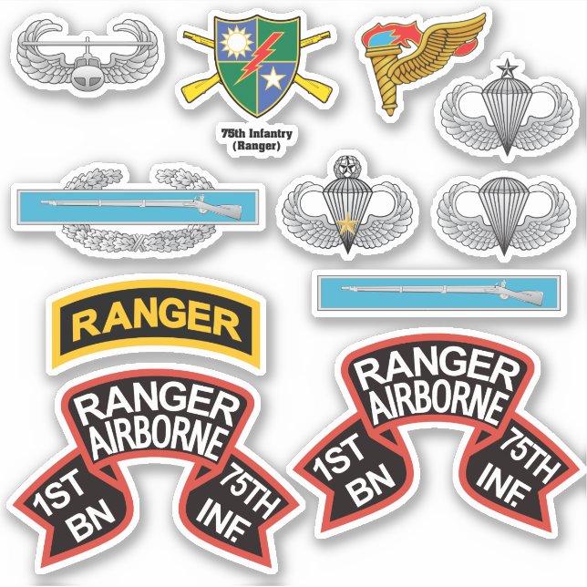 1. Ranger BN Custom-Cut Vinyl Sticker (Vorderseite)