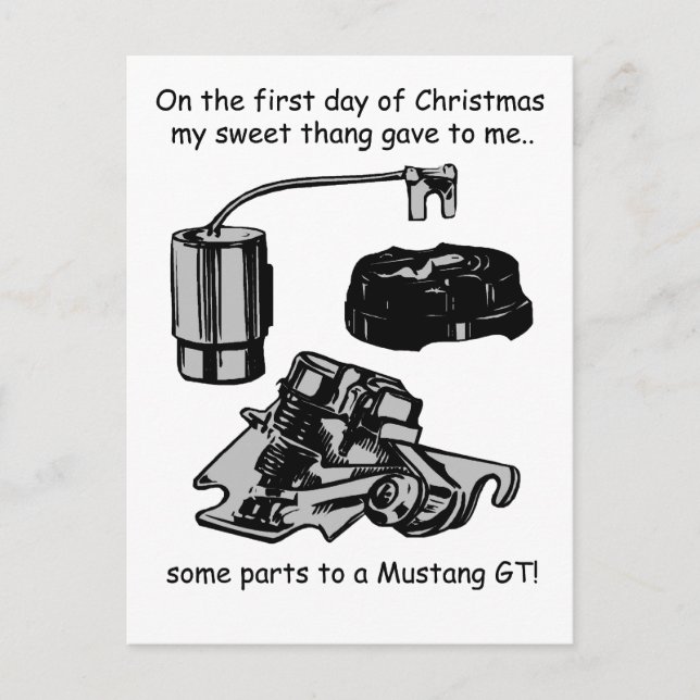 1. Redneck Postkarte (Vorderseite)