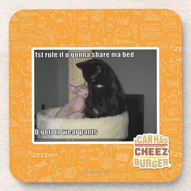 1. Regel wenn u, das geht, MA-Bett 2 zu teilen Getränkeuntersetzer (Vorderseite)