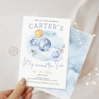 1. Reise durch die Sonnenterrasse der Planeten Geb Einladung