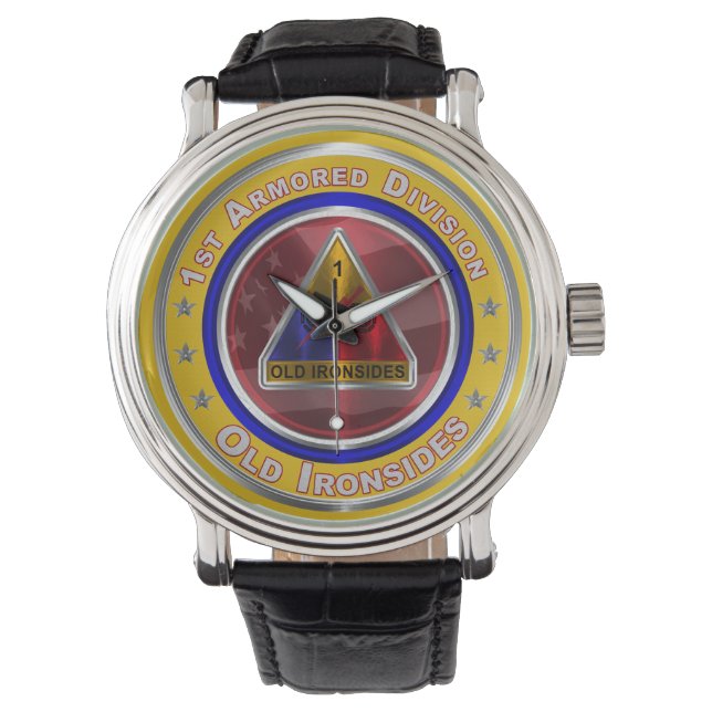 1. Rüstungsabteilung "Alte Ironen" Armbanduhr (Vorderseite)