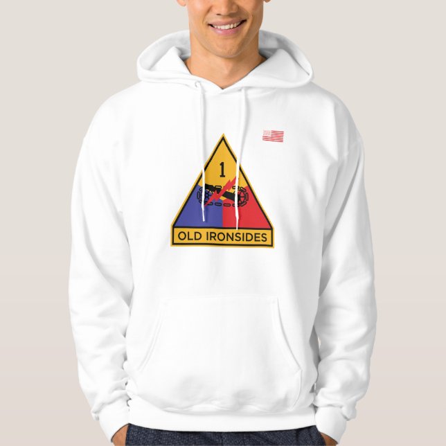 1. Rüstungsabteilung "Alte Ironen" Hoodie (Vorderseite)