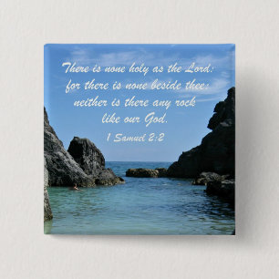1 Samuel 2:2 Button