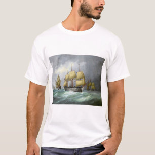 1. Schlachtschiffe mit Dampf 1884 T-Shirt