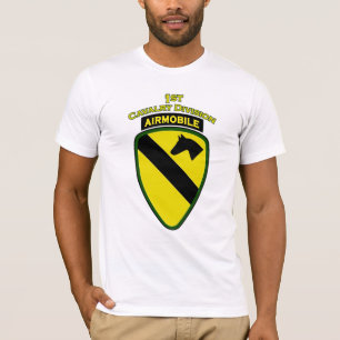 1. Schulterflecken T - Shirt der Kavallerie