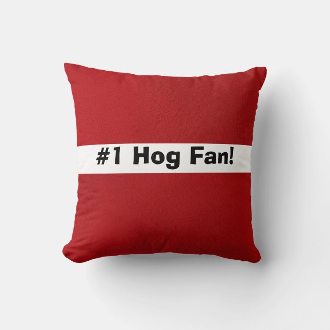 # 1 Schwein-Fan! Kissen (Vorderseite)