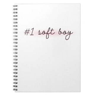 #1 Soft Boy Notebook Notizblock