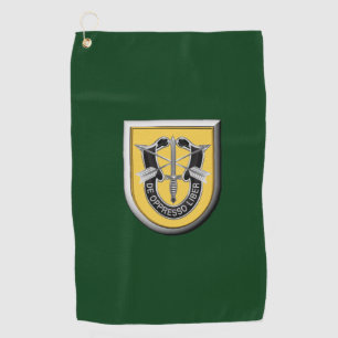 1. Special Forces Group (Im Flugzeug) Golfhandtuch