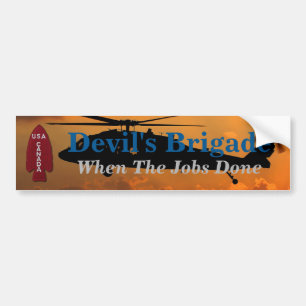 1. Special Service Force SSF Devil's Brigade Autoaufkleber