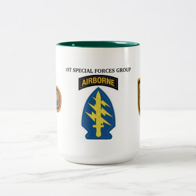 1. Spezielle Kraft-Gruppen-Tasse Zweifarbige Tasse (Mittel)