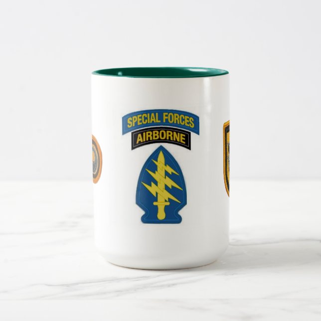 1. Spezielle Kraft-Gruppen-Tasse Zweifarbige Tasse (Mittel)