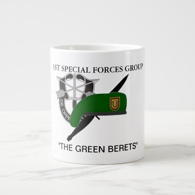1. SPEZIELLE KRAFT-GRUPPEN-TUNNEL-BOHRWAGENTasse Jumbo-Tasse (Vorderseite)