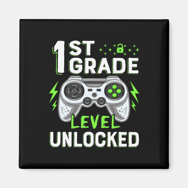 1. Stufe des ungesicherten Videospiels CK to Schoo Magnet (Vorne)