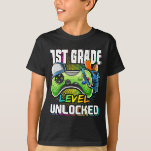 1. Stufe des ungesicherten Videospiels CK to Schoo T-Shirt
