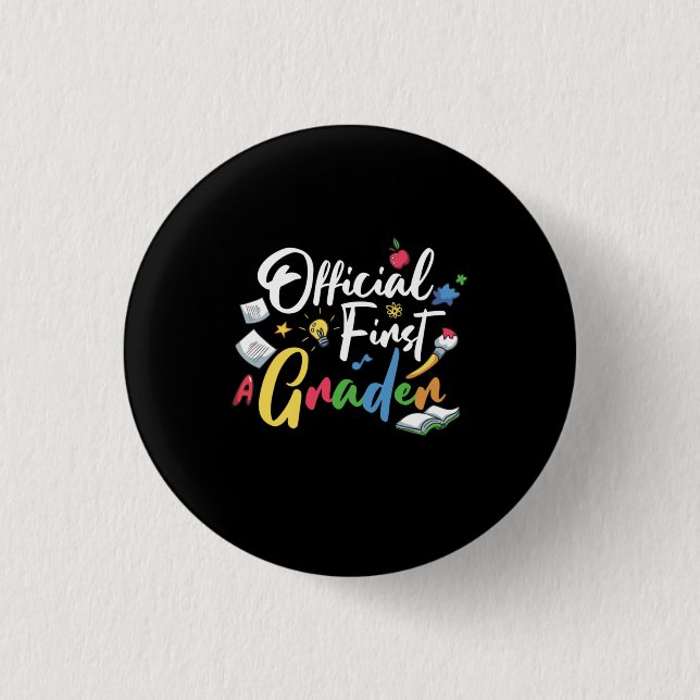 1. Stufe Offizielle erste Stufe Button (Vorderseite)