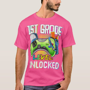 1. Stufe Unverschlossen zurück zum Video-Spiel der T-Shirt