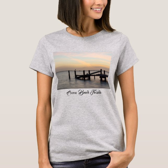 1. Sunset 2017 Cocoa Beach T - Shirt (Vorderseite)