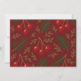🎄 1. Sweet Cherry Holiday Charm Collection Einladung