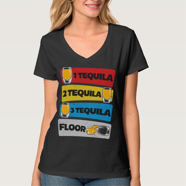 1 T-shirt Tequila 2 Tequila 3 Tequila Floor (Devant)