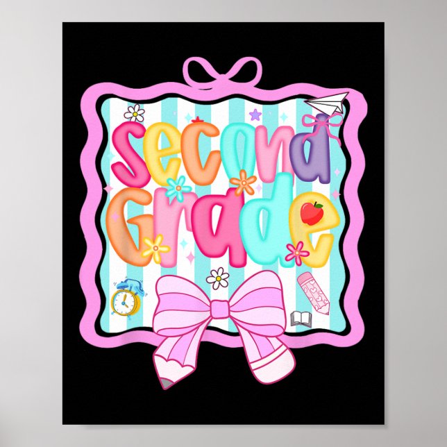 1. Tag der 2. Klasse Preppy  Poster (Vorne)
