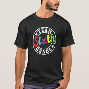 1. Tag der Schule Team 6. Klasse Lehrer Schüler T-Shirt