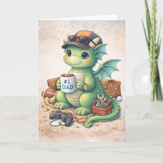 #1 Tasse à café Papa Carte de vœux drôle pour la f