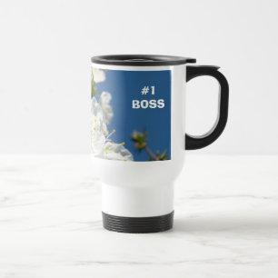 #1 Tasse de voyage BOSS Fleurs de cerisier Printem