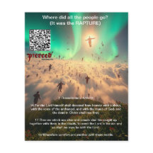 1 Thessaloniker 4:16-18 Flyer der Vergewaltigung