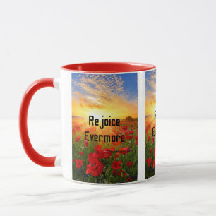 1 Thessaloniker 5:16 Bibelschrift Zweittonne-Tasse Tasse