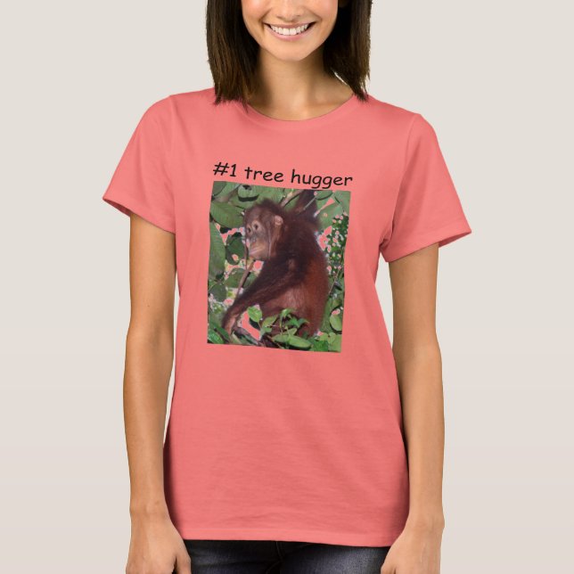 #1 Tree Hugger T-Shirt (Vorderseite)
