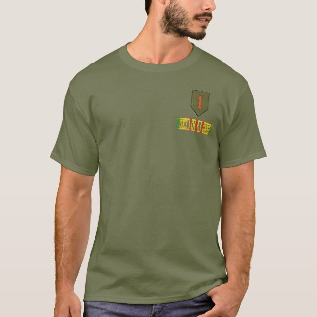 1. Tür-Artillerist-Shirt der T-Shirt (Vorderseite)