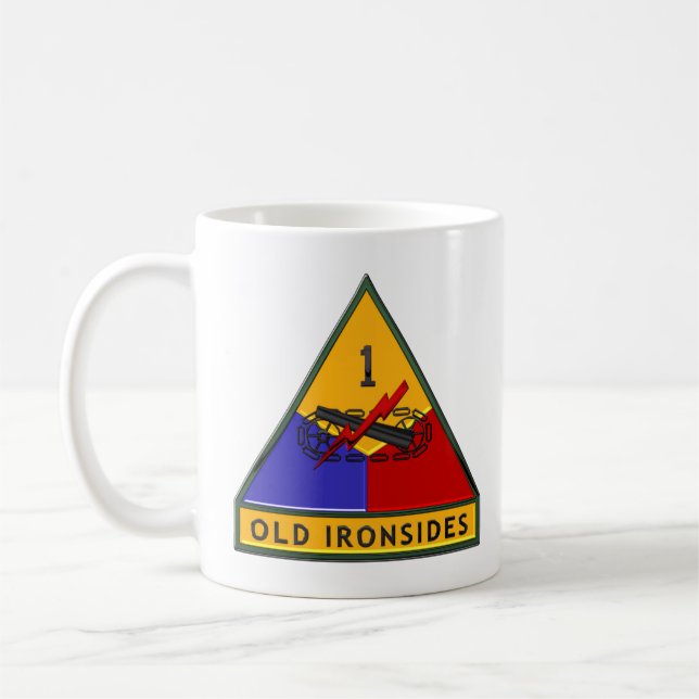 1. U.S.-Rüstungsabteilung Kaffeetasse (Links)