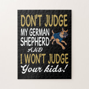 1 Urteile nicht über meinen deutschen Schäferhund,