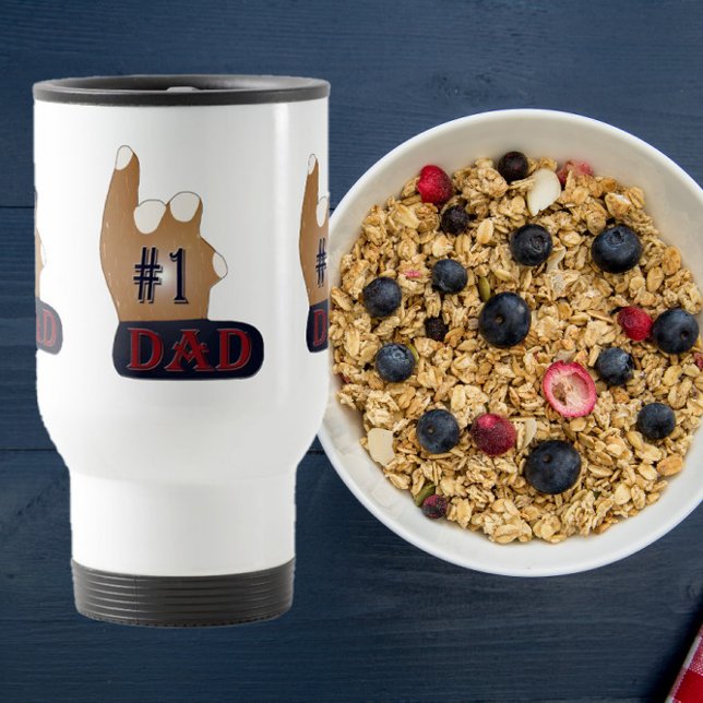 1. Vater Ebony Teak Reisebecher (Von Creator hochgeladen)