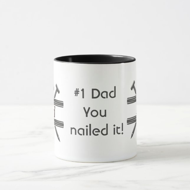 1. Vater Er nagelte es. Kostenvoranschlag Tasse (Zentrum)