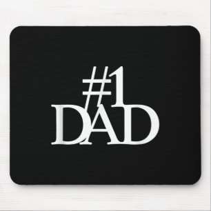 #1 Vater Nummer 1 Vater Eleganter Vater Zitat Graf Mousepad