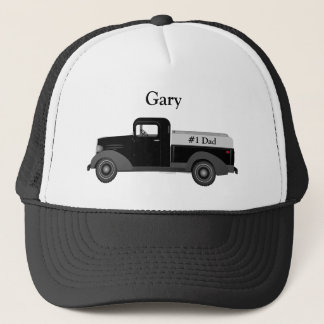 #1 Vater Old Truck Baseball Trucker Hat Truckerkappe
