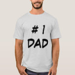 # 1 Vater Shirt - Funny Father Gift<br><div class="desc">Nummer 1 Vater T - Shirt des sonnigen Vaters</div>