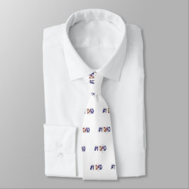 #1 Vater Vatertag Necktie Krawatte