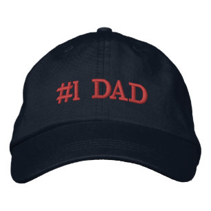 #1 Vater Vatertagsgeschenk Bestickte Baseballkappe