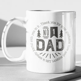 1. Vater Vintager Vatertag Kaffeetasse