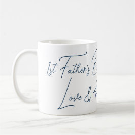 1. Vatertag, Liebe & Kisses Kaffeetasse