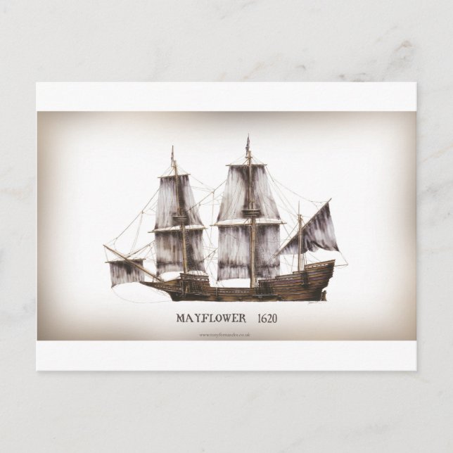 1 Vintage Mayblume Postkarte (Vorderseite)