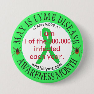 1 von 300.000 Lyme-Borreliose-Patienten Butto Button