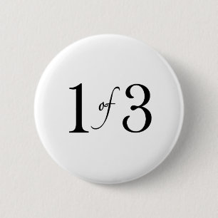1 von 3 (ältestes Kind) Button