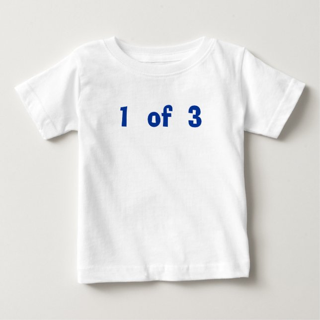 1 von 3 baby t-shirt (Vorderseite)